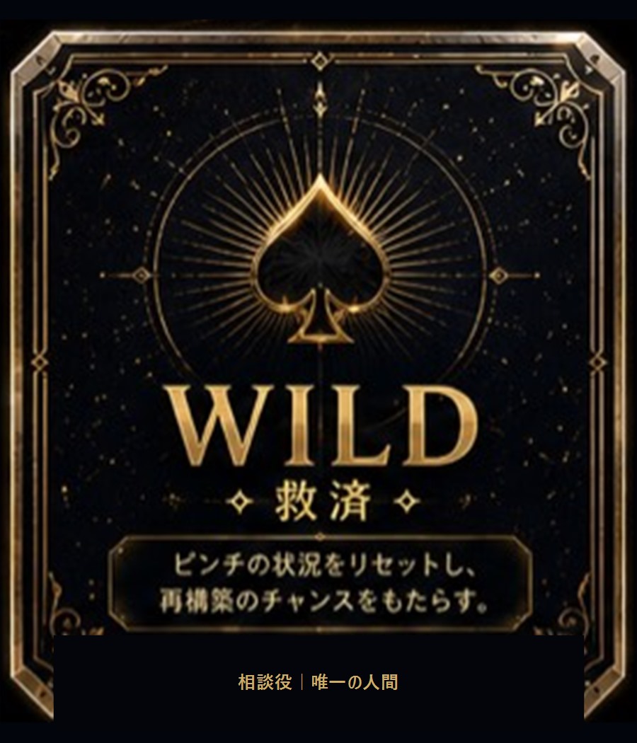 相談役 WILD救済カード